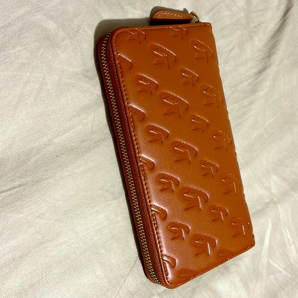 Glamaholics Monogram Jumbo Wallet